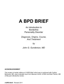 BPD Brief