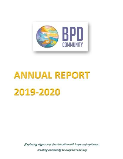 Annual Report 2019-2020 BPD Community