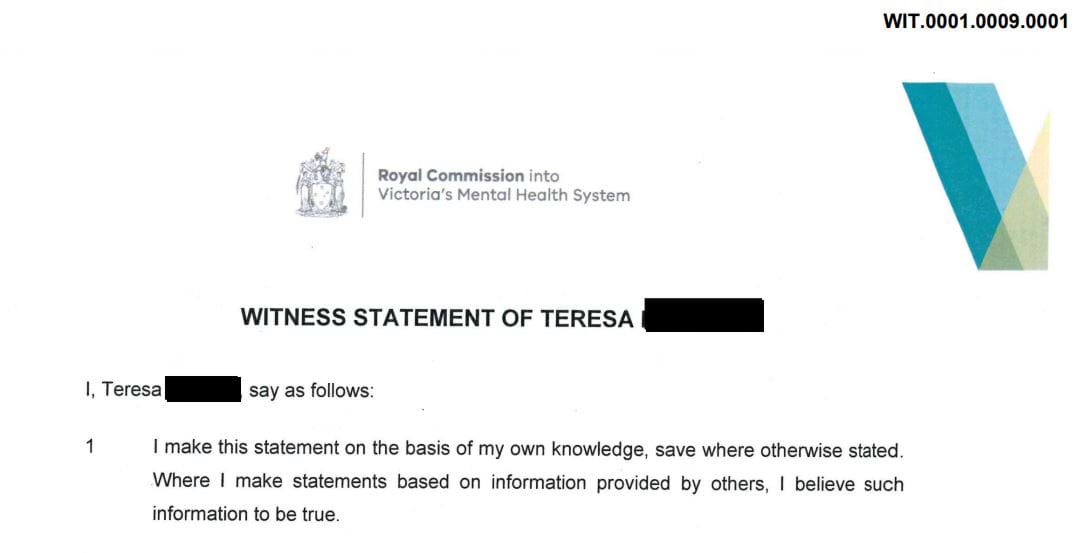 Borderline Personality Disorder Testimony